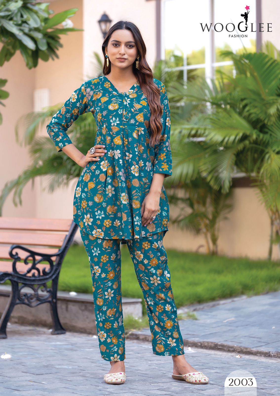 Wooglee Devyani Printed Western Co Ord Set Collection