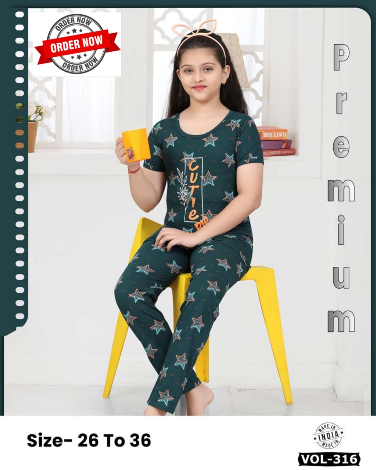 Summer Special Vol Trendy 316 Shinker Hosiery Cotton Night Suit