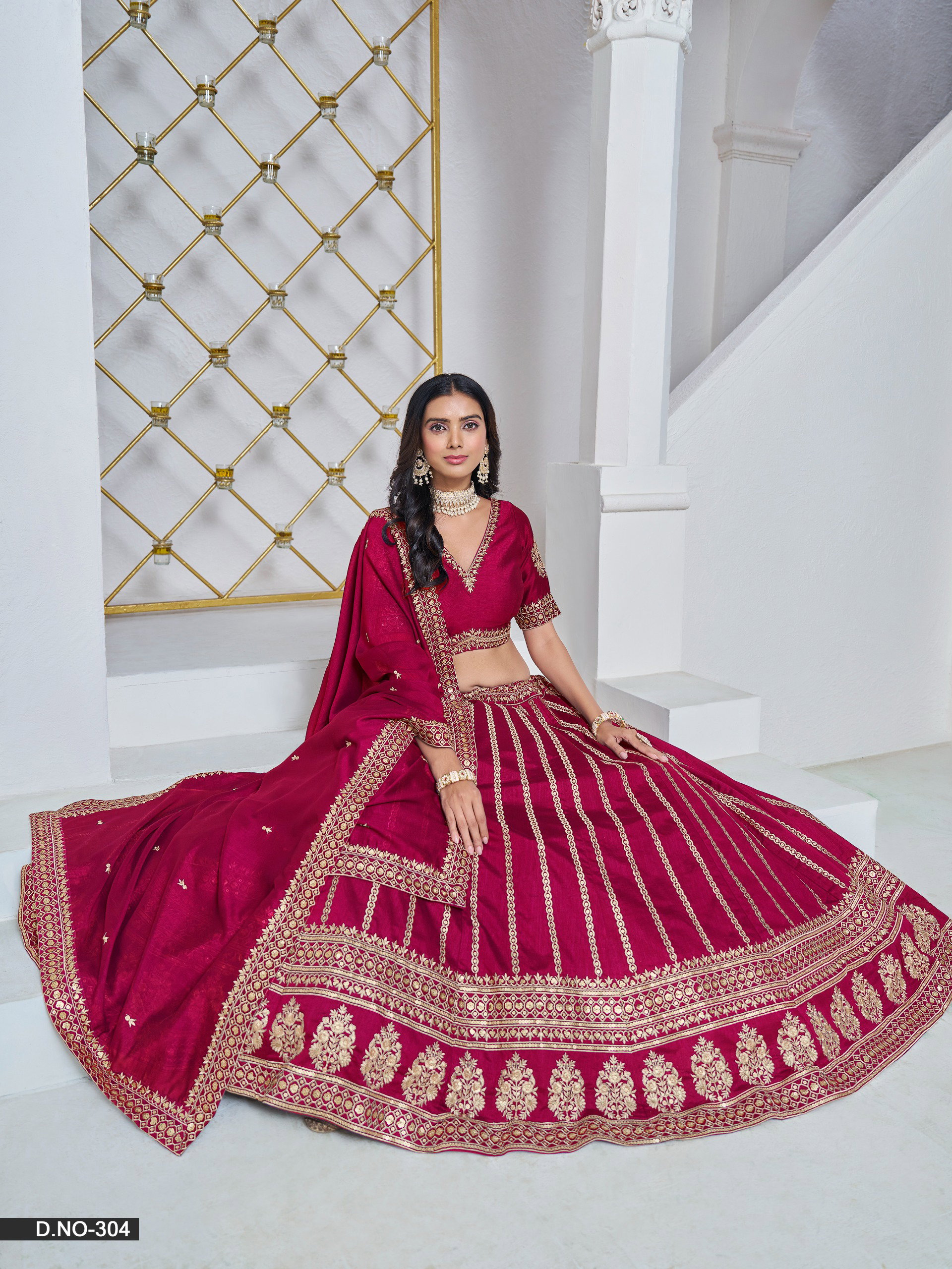 Dani Mehvish Vol 3 Art Silk Wedding Wear Lehenga Choli Wholesale Collection