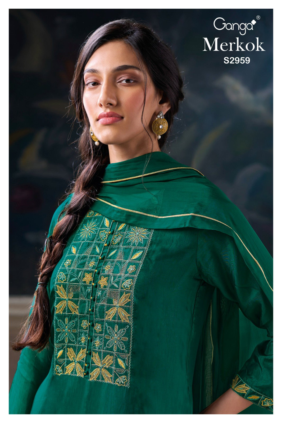 Ganga Merkok 2959 Fancy Salwar Kameez Collection