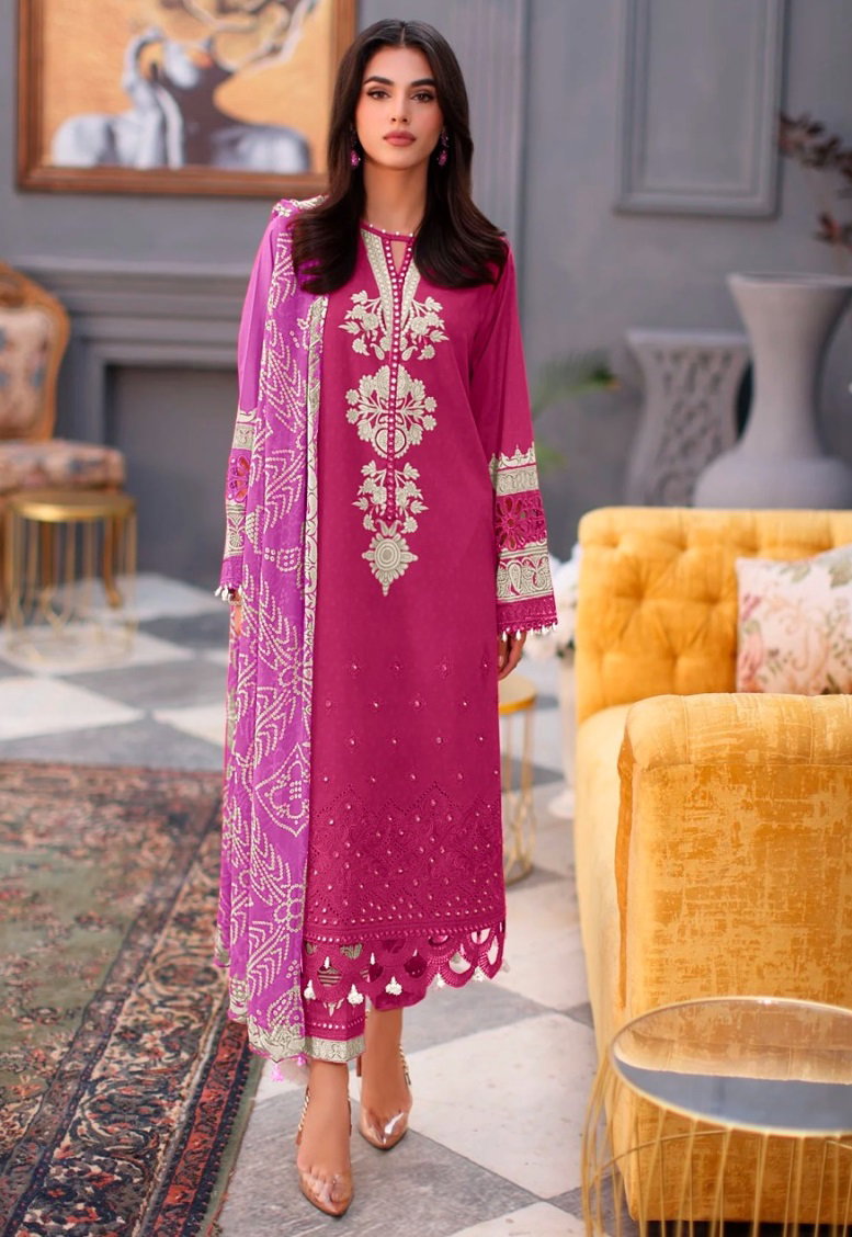 Taj 564 To 566 Cotton Dupatta Pakistani Salwar Suits Collection