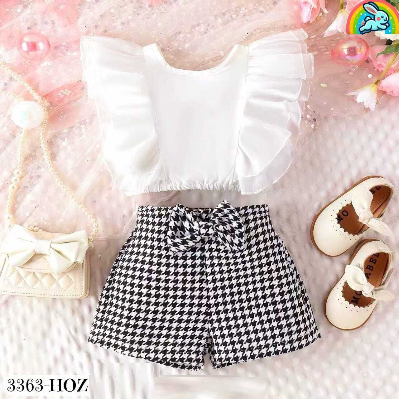 Little Baby 3363 Cotton Top With Shorts Kids Collection