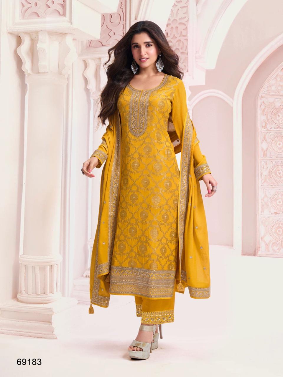 Nidhi 01 Jacquard Designer Salwar Suit Collection