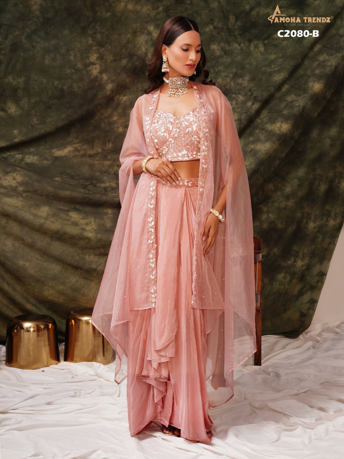 Amoha Trendz C2080 Western Crop Top Collection