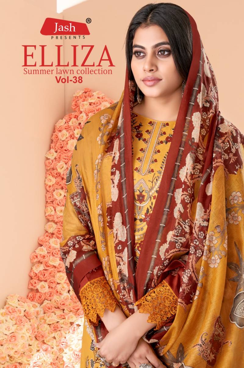 Jash Elliza Vol 38 Cotton Dress Material Collection