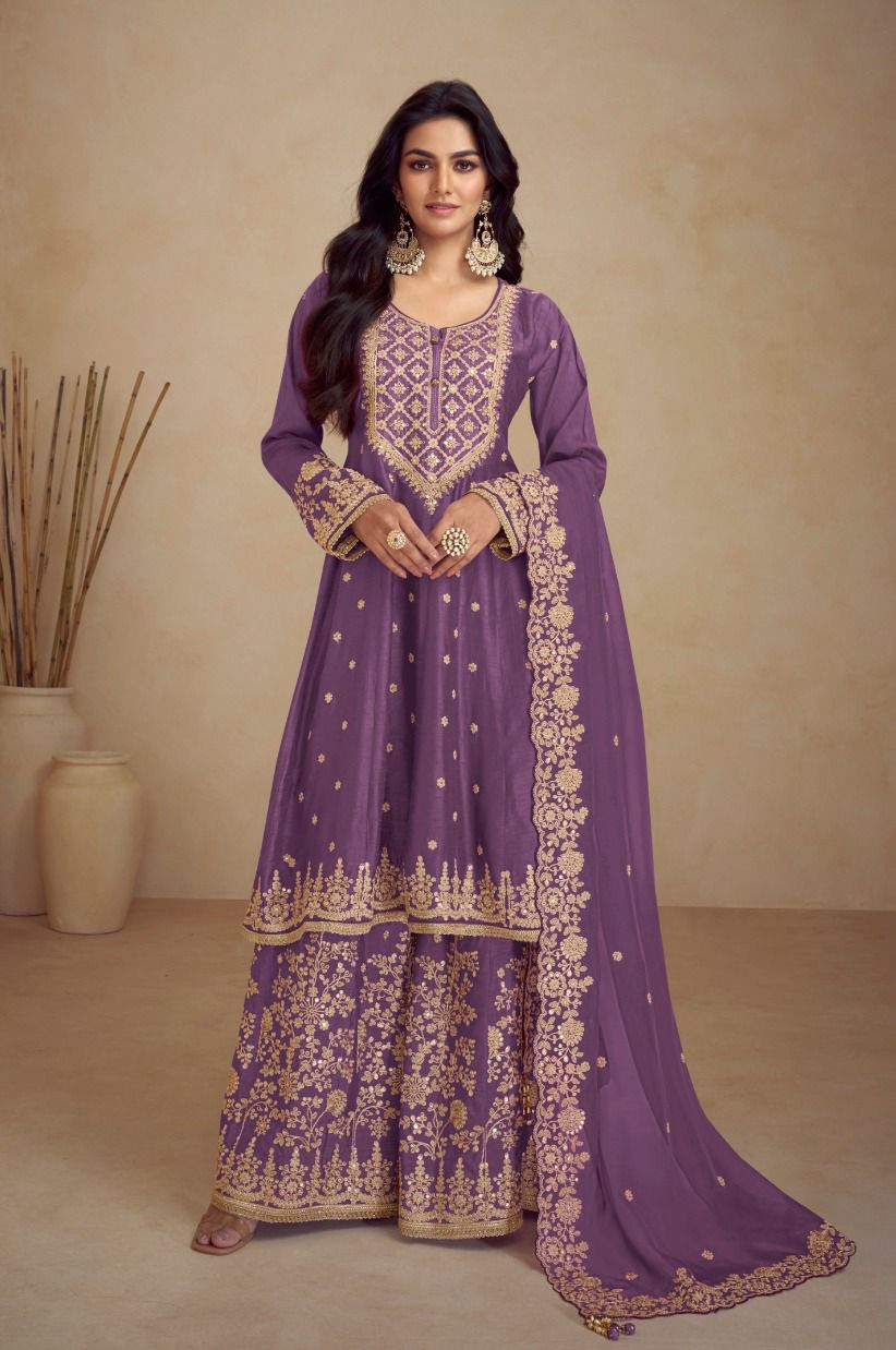 Gulkayra Rihaana Designer Chinon Designer Salwar Kameez Collection