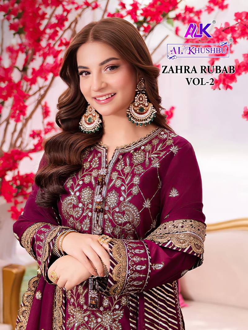 Al Khushbu Zahra Rubab Vol 2 Georgette Pakistani Salwar Suits