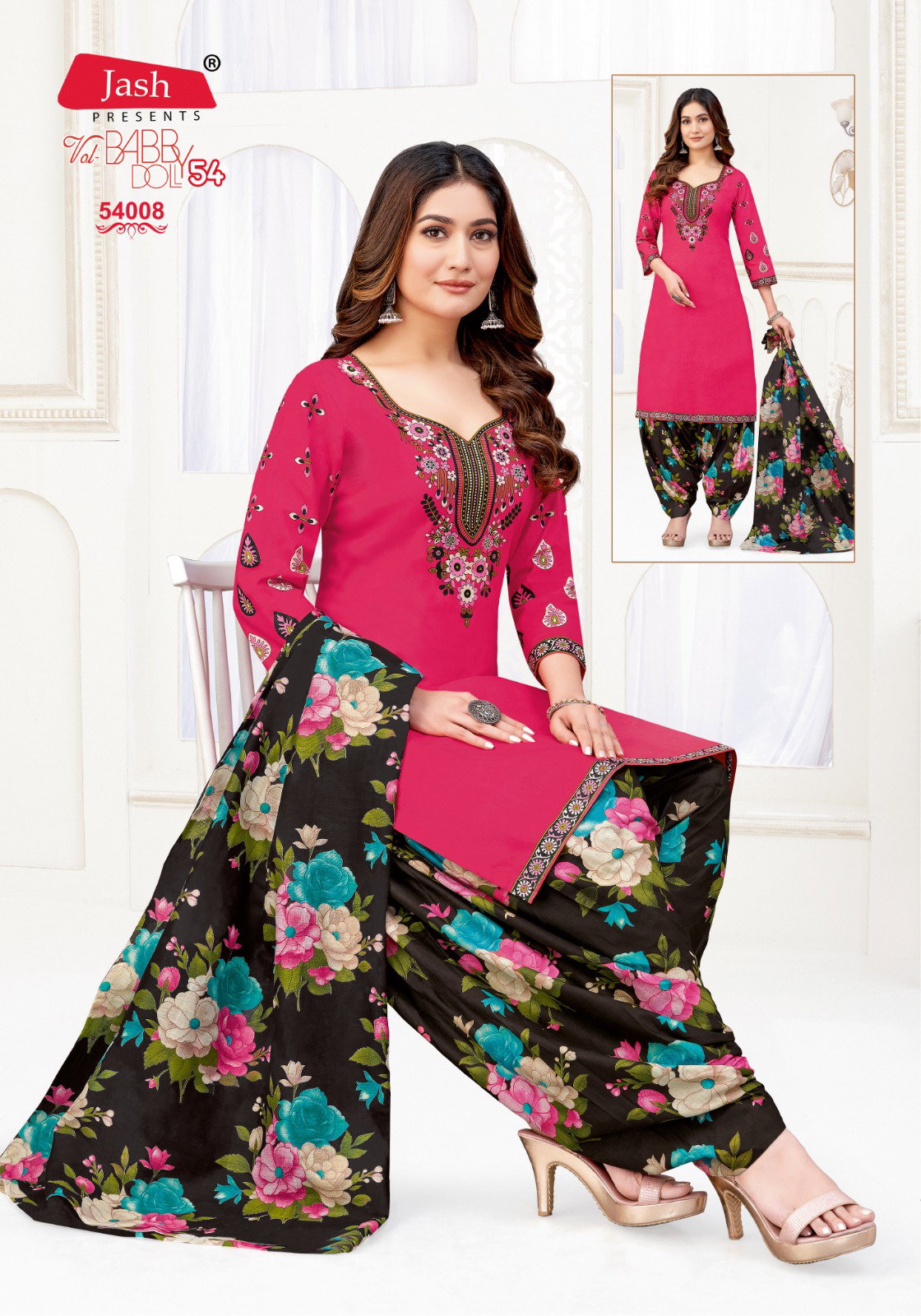 Jash Baby Doll Vol 54 Daily Wear Cotton Dress Material Collection
