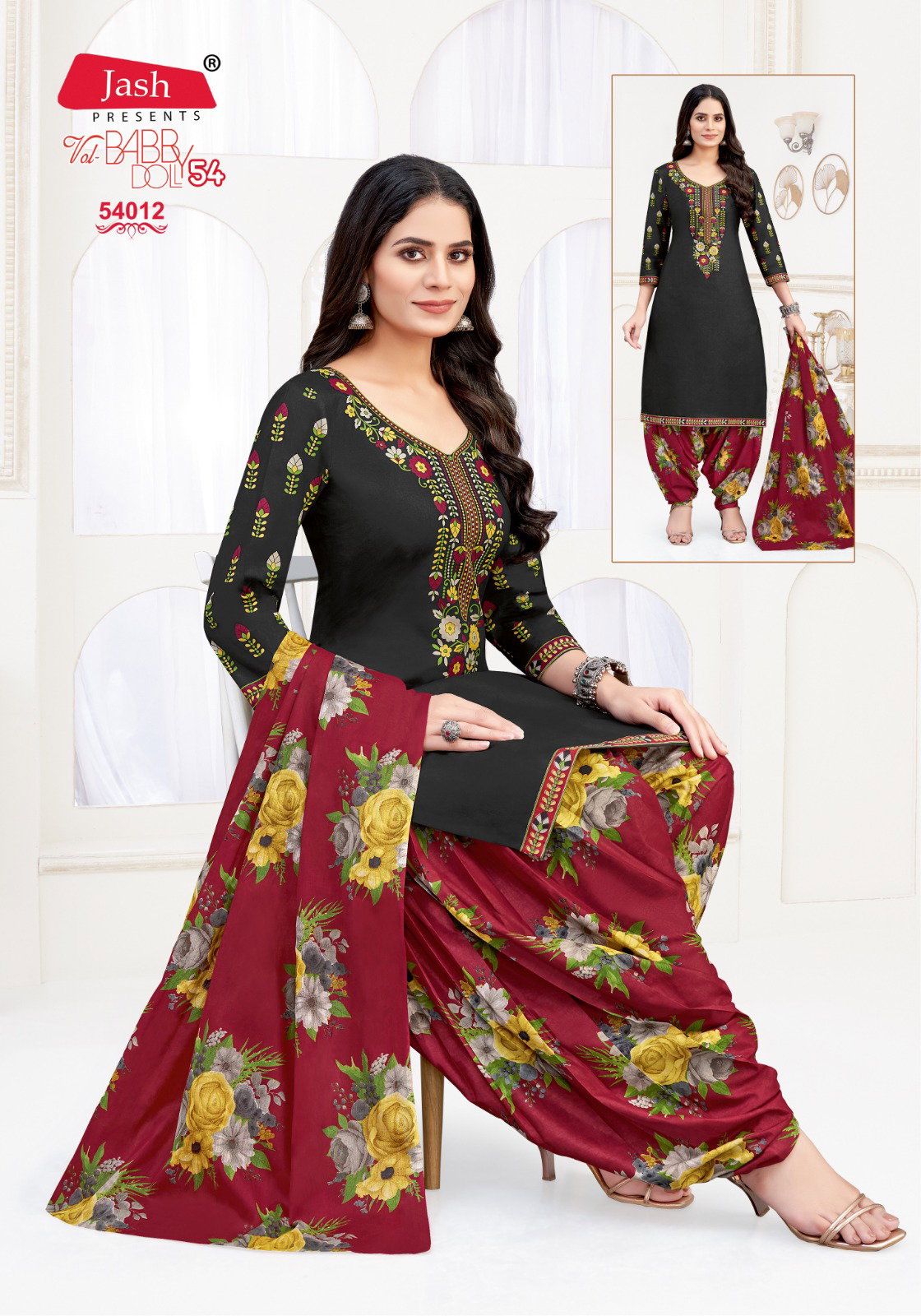 Jash Baby Doll Vol 54 Daily Wear Cotton Dress Material Collection