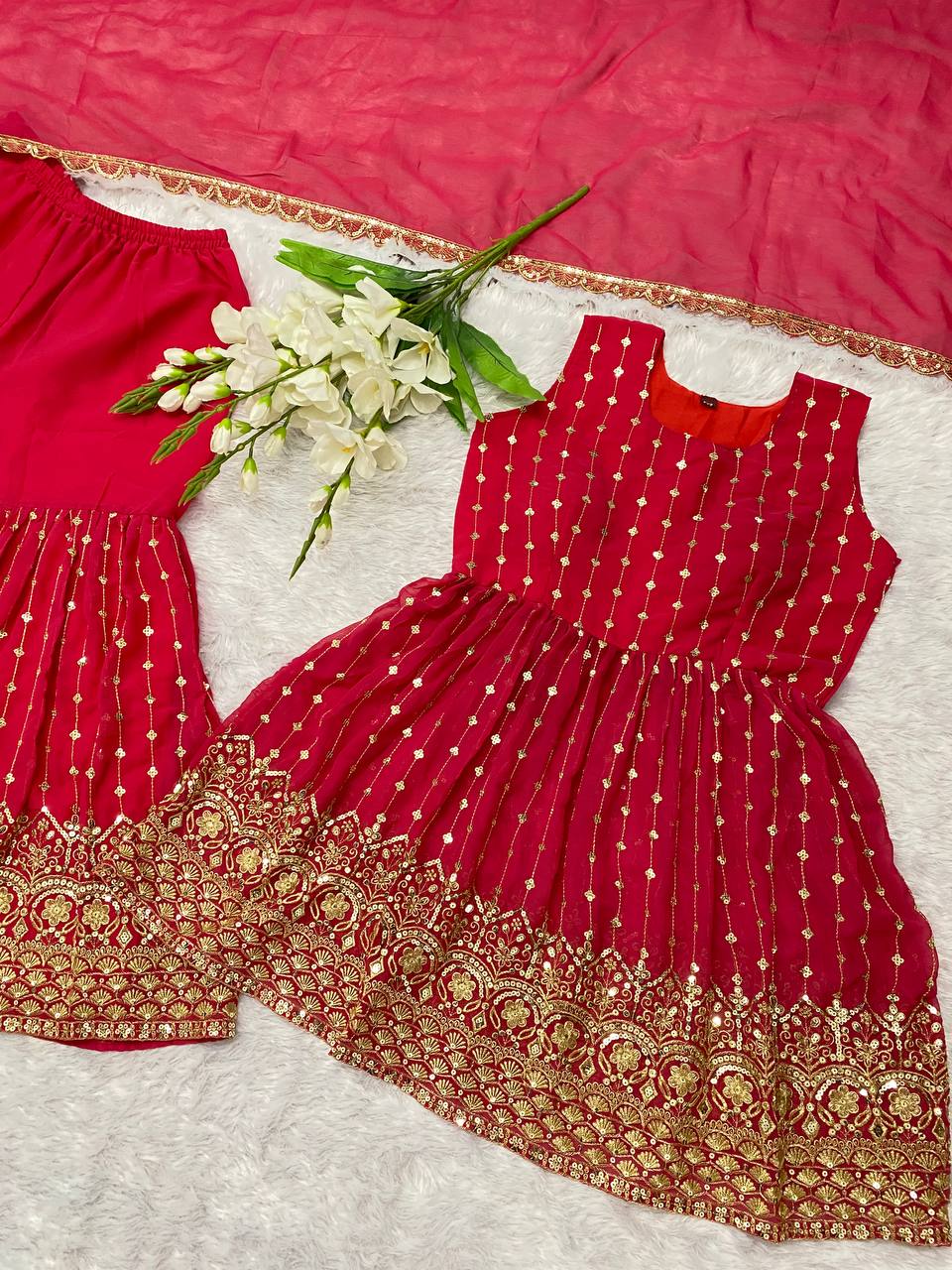 Designer DC-G52 Readymade Sharara Pair With Dupatta Wholesale Collection 