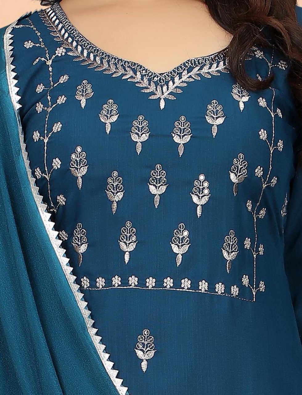 9Star Jasmine Festival Wear Kurti Pant With Dupatta Collection