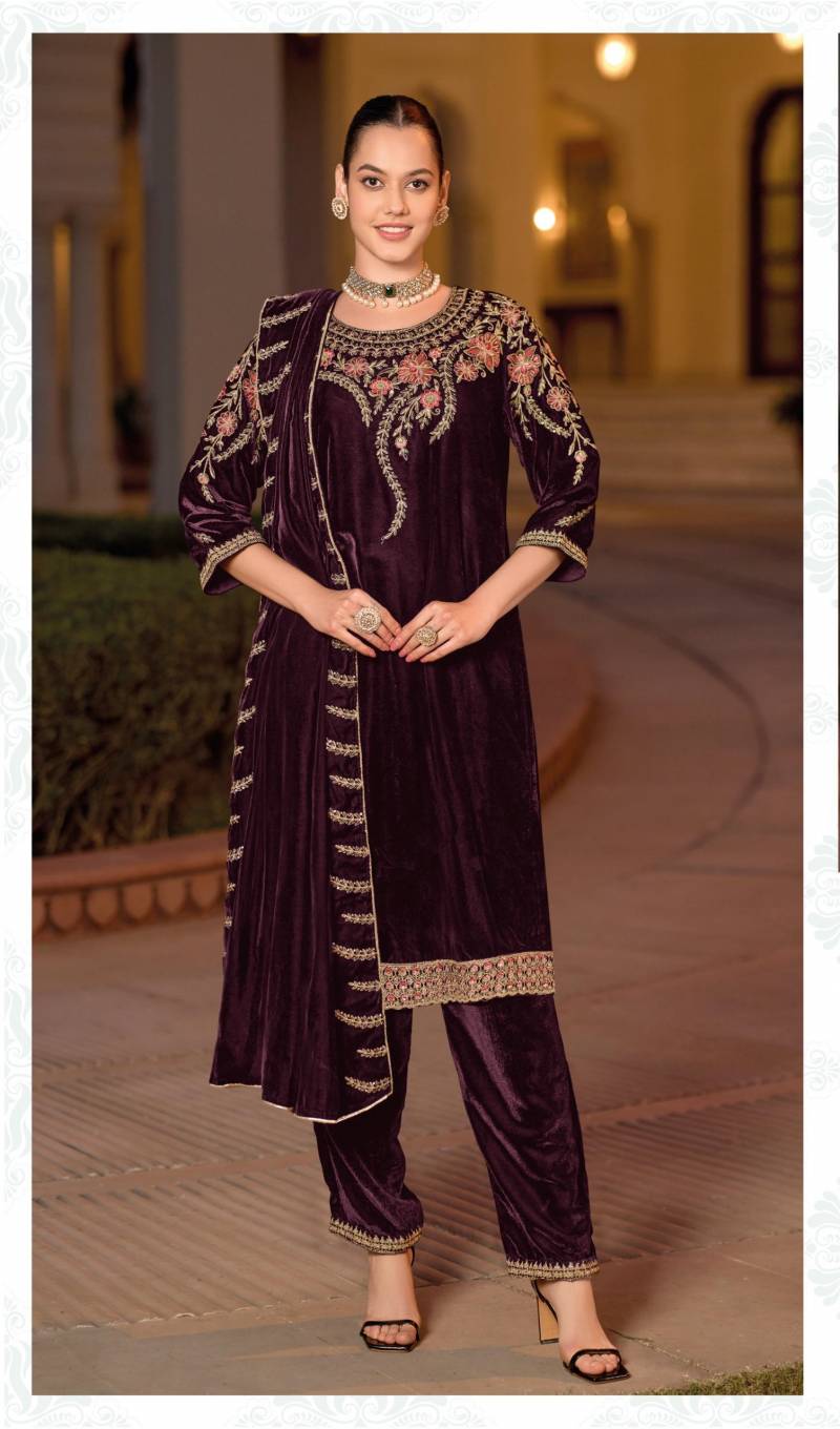 Deepsy Maria B Velvet 24 Series 32218 Pakistani Salwar Suit