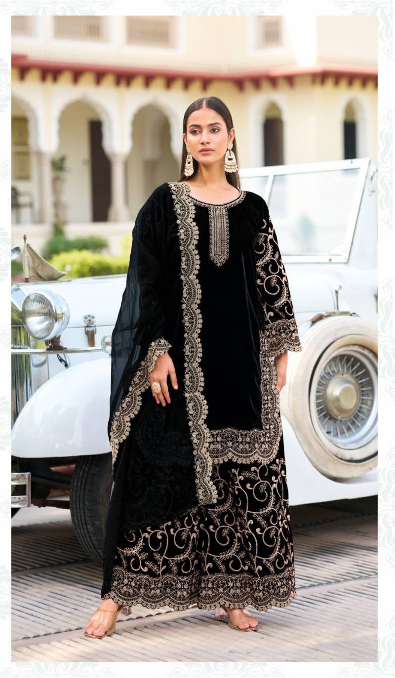 Deepsy Velvet 24 Series 32221 A To D Pakistani Salwar Suit
