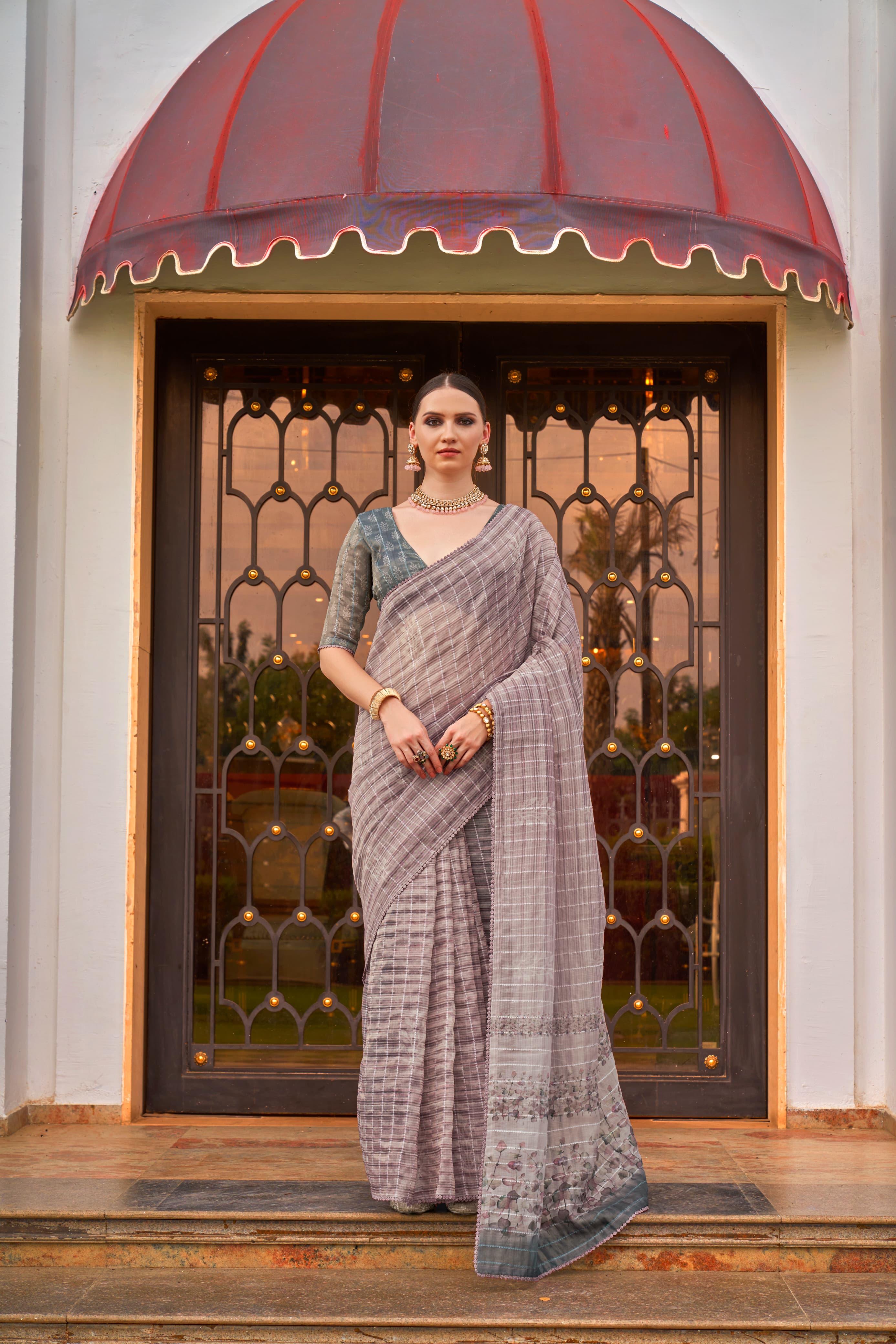 Kala Jamun Luxuria Tissue Silk Fancy Saree Collection