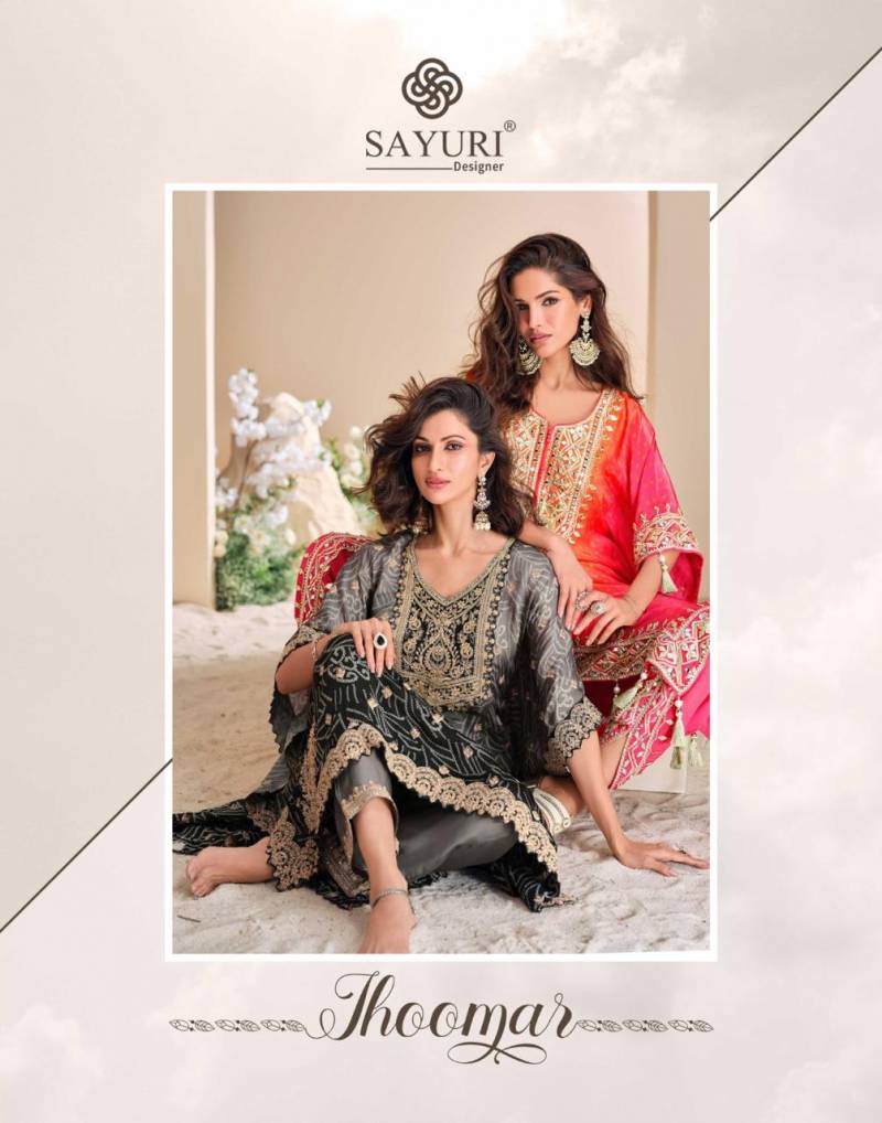 Sayuri Jhoomar Designer Kaftan With Bottom Collection