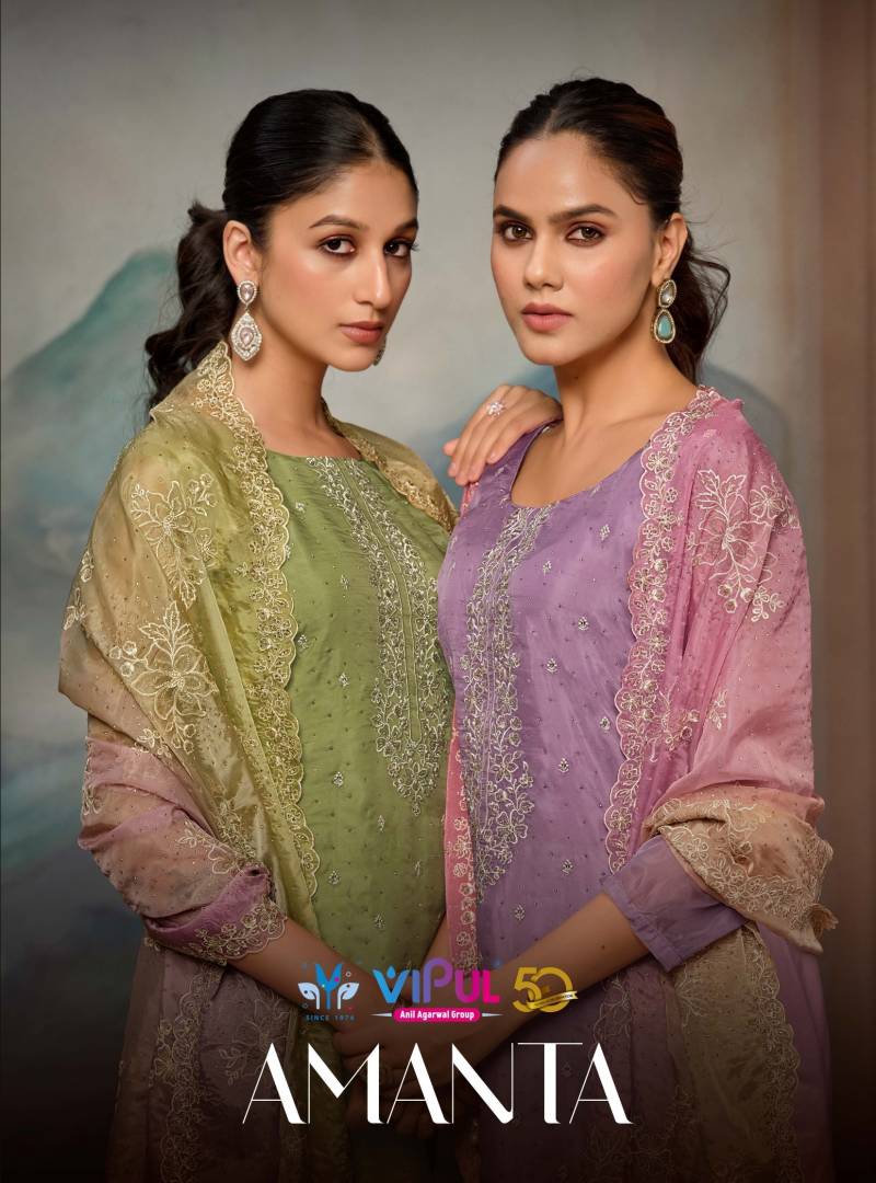 Vinay Kuleesh Amanta Designer Salwar Kameez Collection