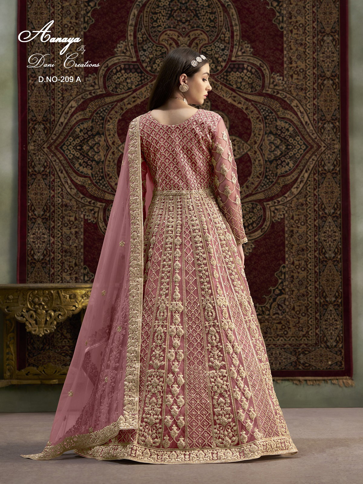 Aanaya Vol 209 Net Fancy Gown Collection