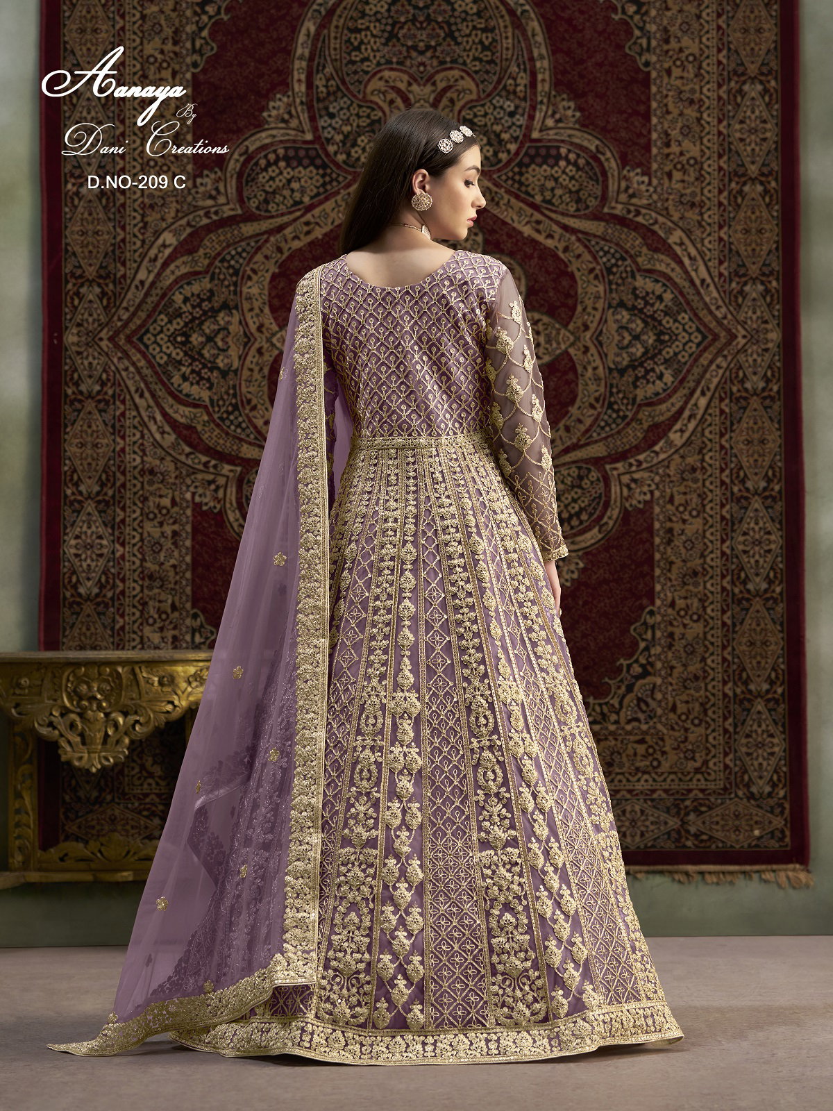 Aanaya Vol 209 Net Fancy Gown Collection