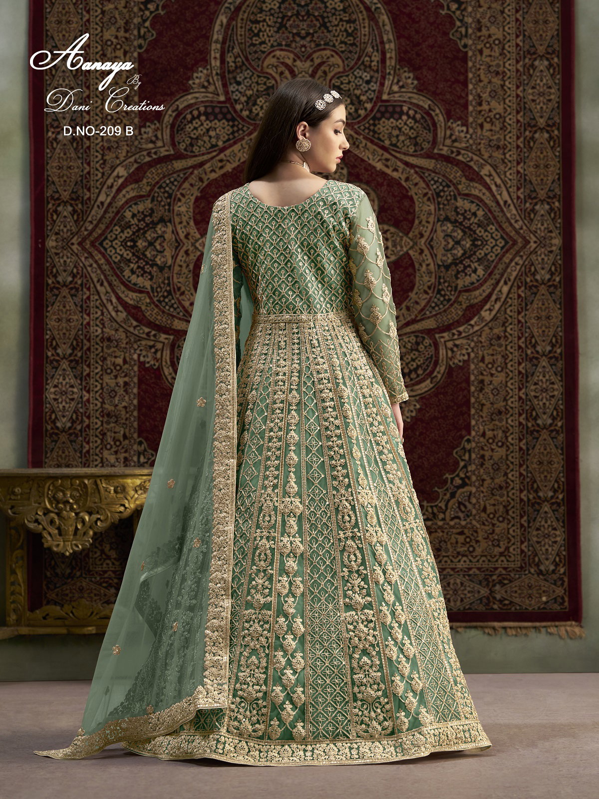 Aanaya Vol 209 Net Fancy Gown Collection