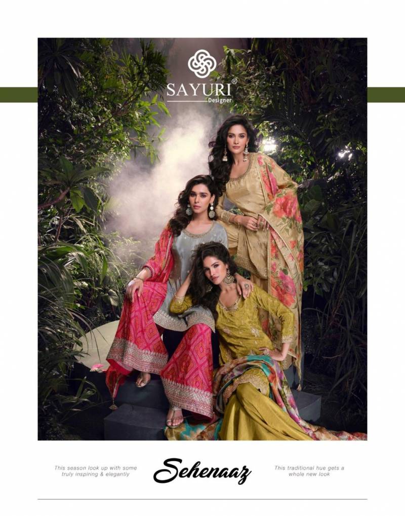 Sayuri Sehenaaz Designer Salwar Suits Collection