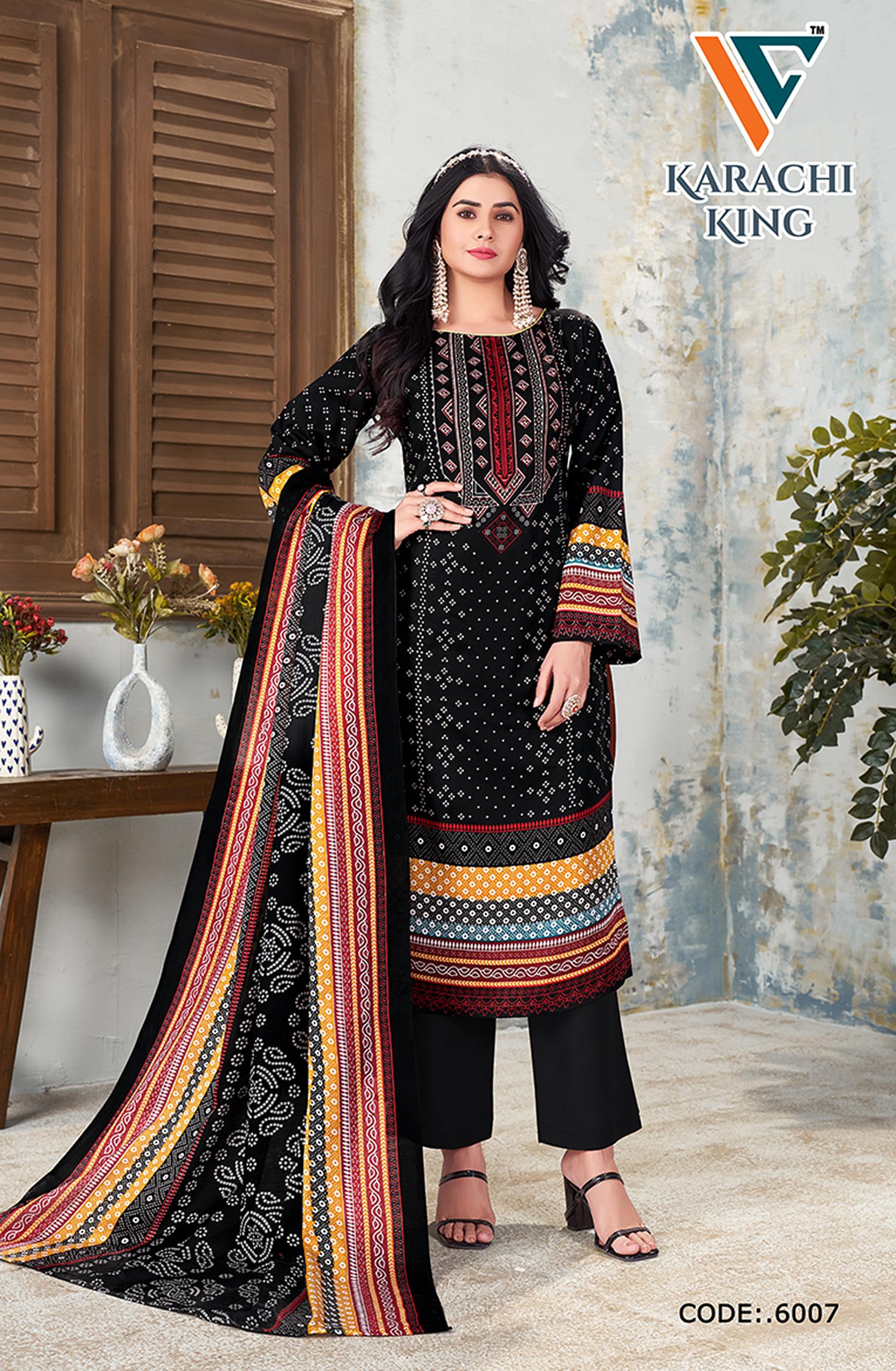 Vandana C Karachi King Vol 6 Dress Material Collection