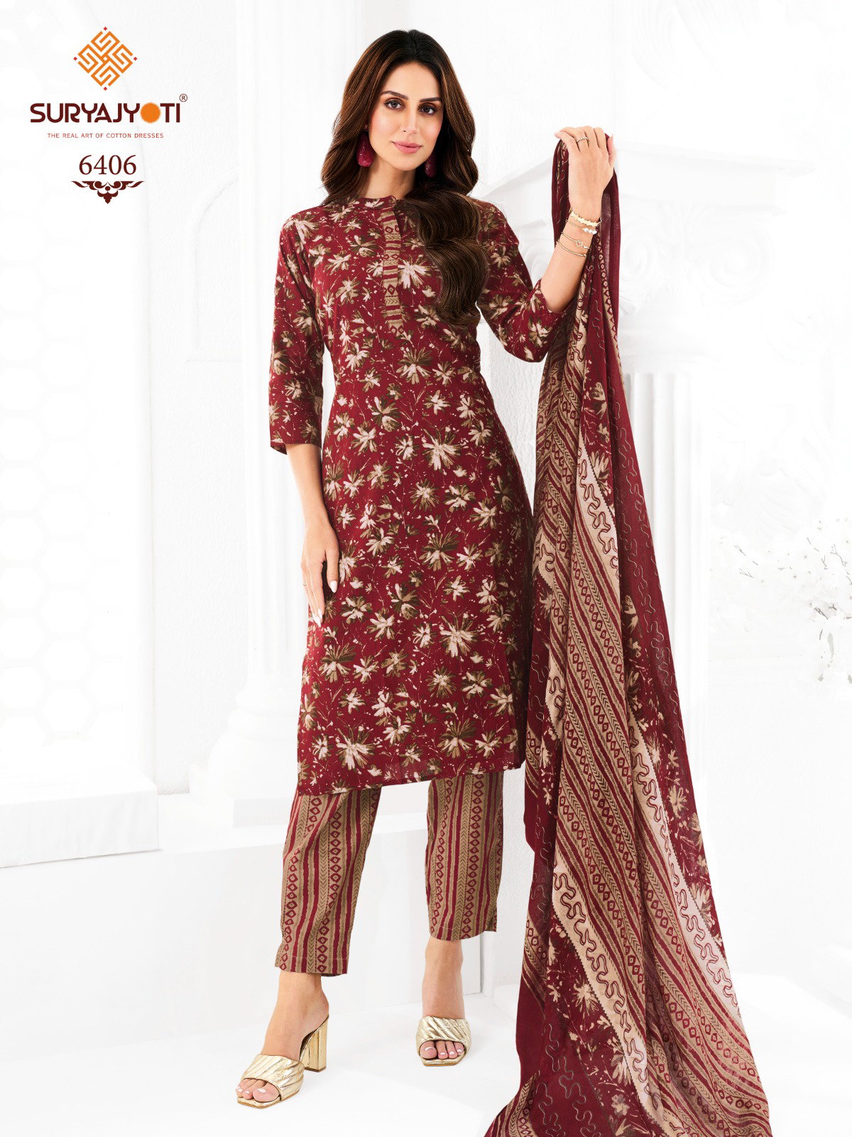 Suryajyoti Trendy Cotton Vol 64 Cotton Ready Made Collection