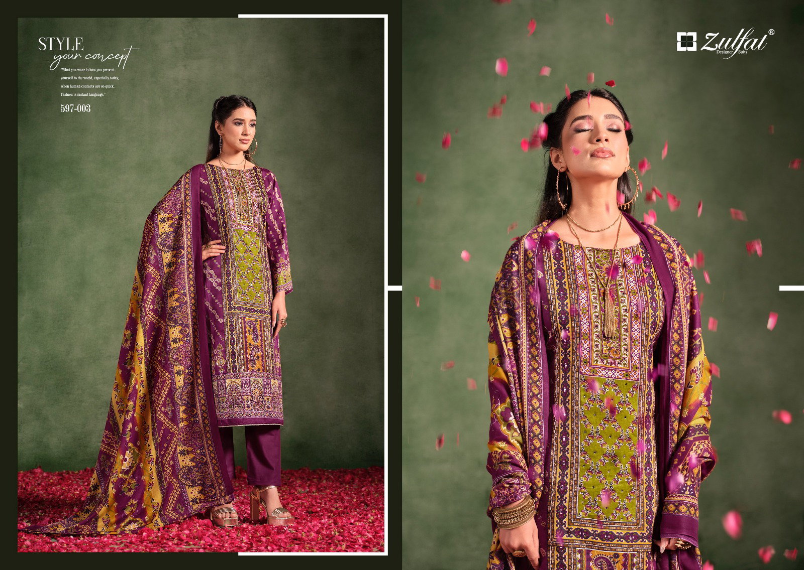 Zulfat Raabta Vol 2 Jam Cotton Dress Material Collection