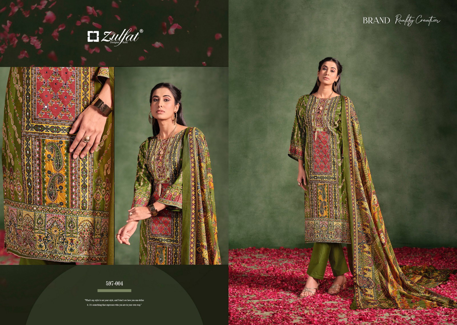 Zulfat Raabta Vol 2 Jam Cotton Dress Material Collection