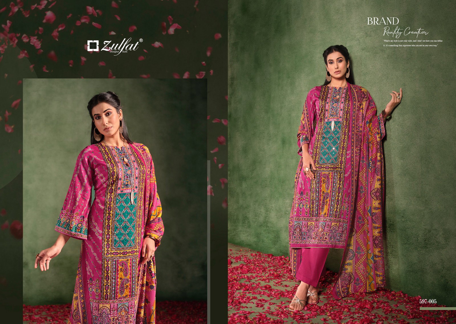 Zulfat Raabta Vol 2 Jam Cotton Dress Material Collection