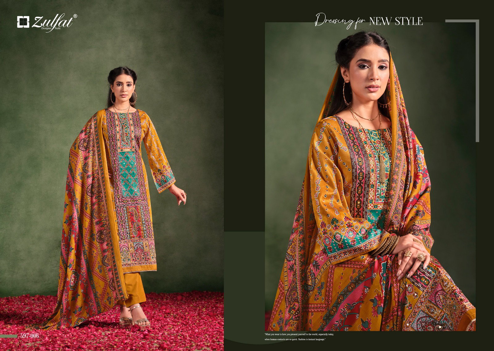 Zulfat Raabta Vol 2 Jam Cotton Dress Material Collection