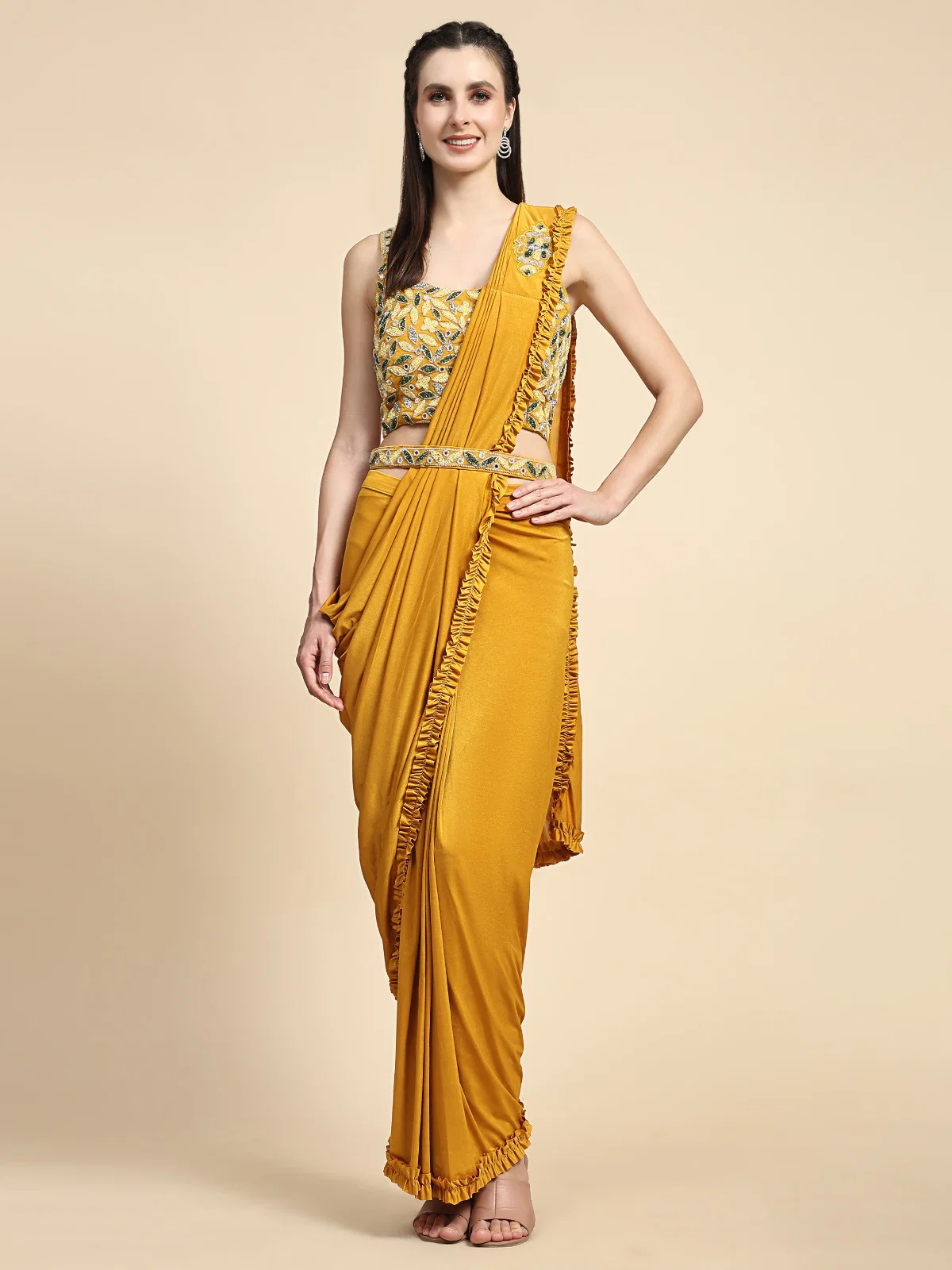Amoha Trendz 101995 Ready To Wear Saree Collection