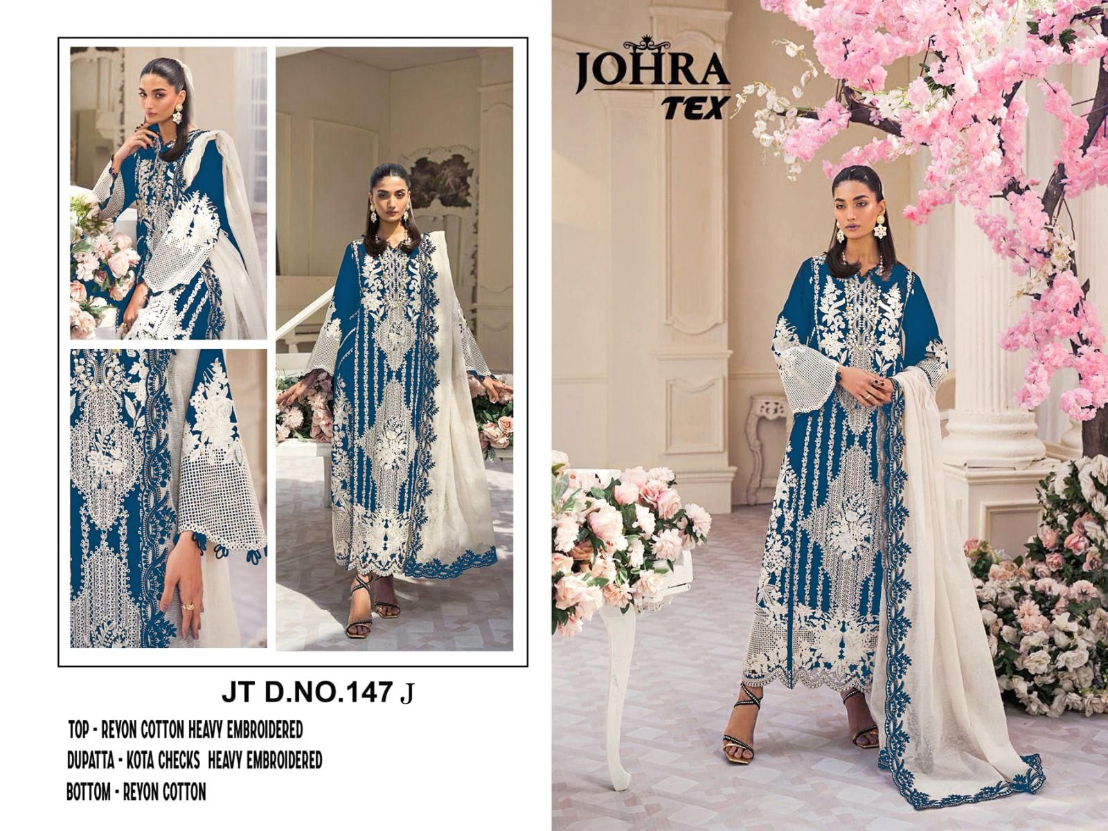Johra Tex 147 J Embroidered Pakistani Salwar Kameez