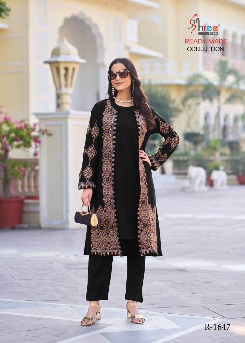 Shree R 1647 A To D Ready Made Wollen Designer Suit
