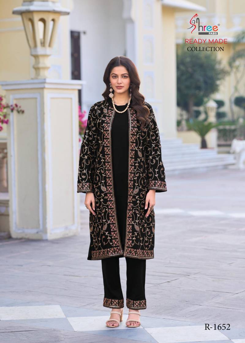 Shree R 1652 A To D Ready Made Wollen Designer Suit