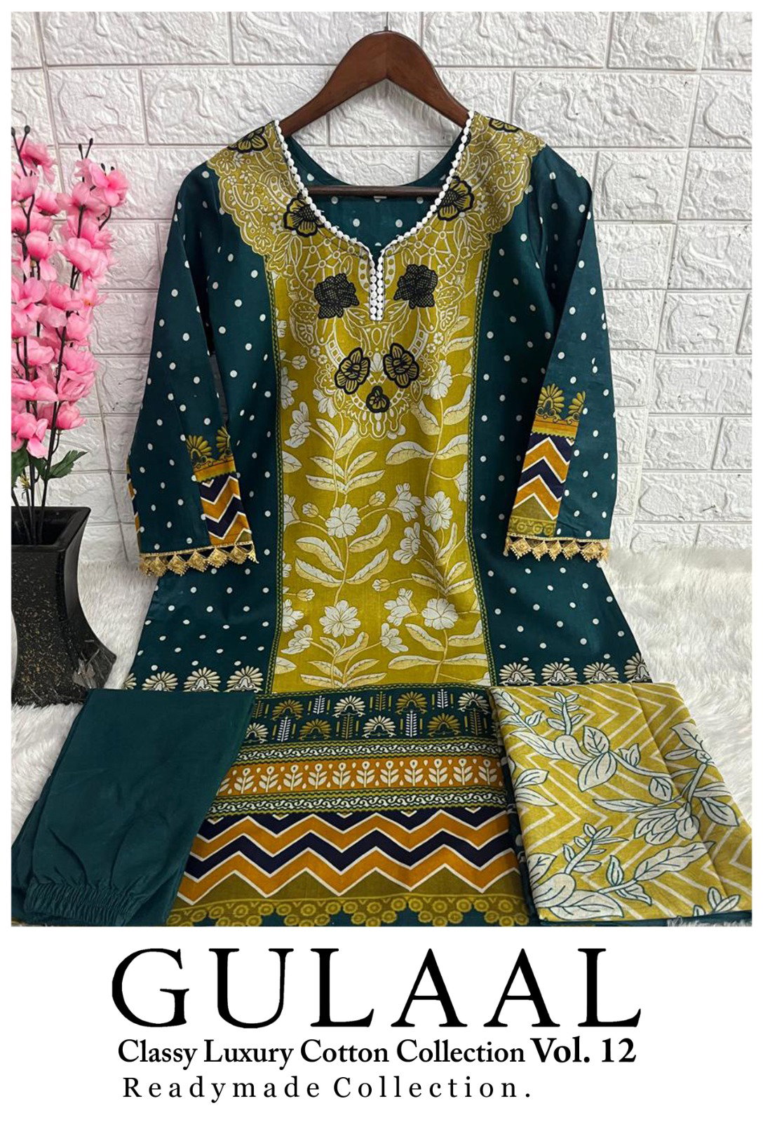 Gulaal Classy Luxury Cotton Collection Vol 12 Ready Made Collection