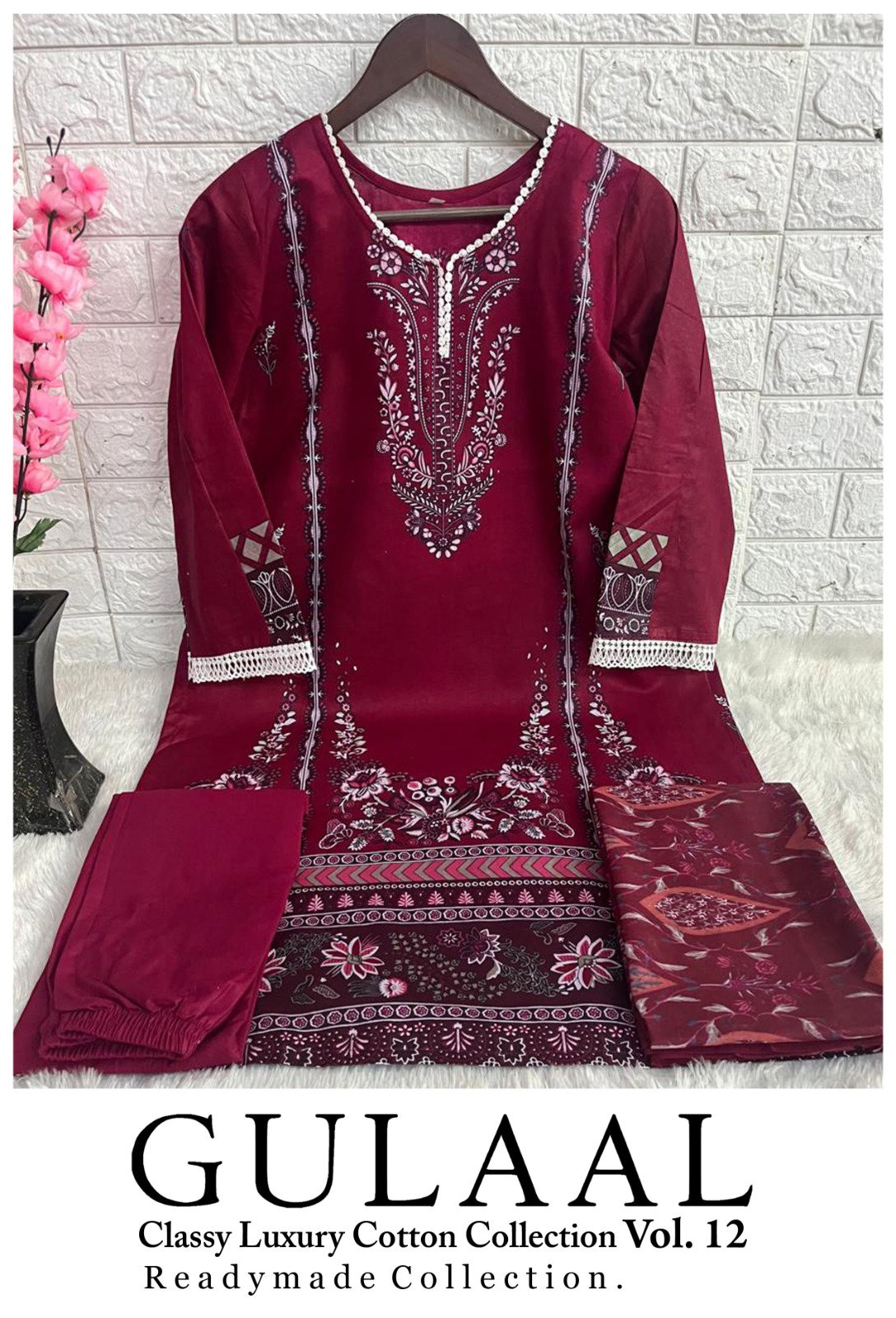 Gulaal Classy Luxury Cotton Collection Vol 12 Ready Made Collection
