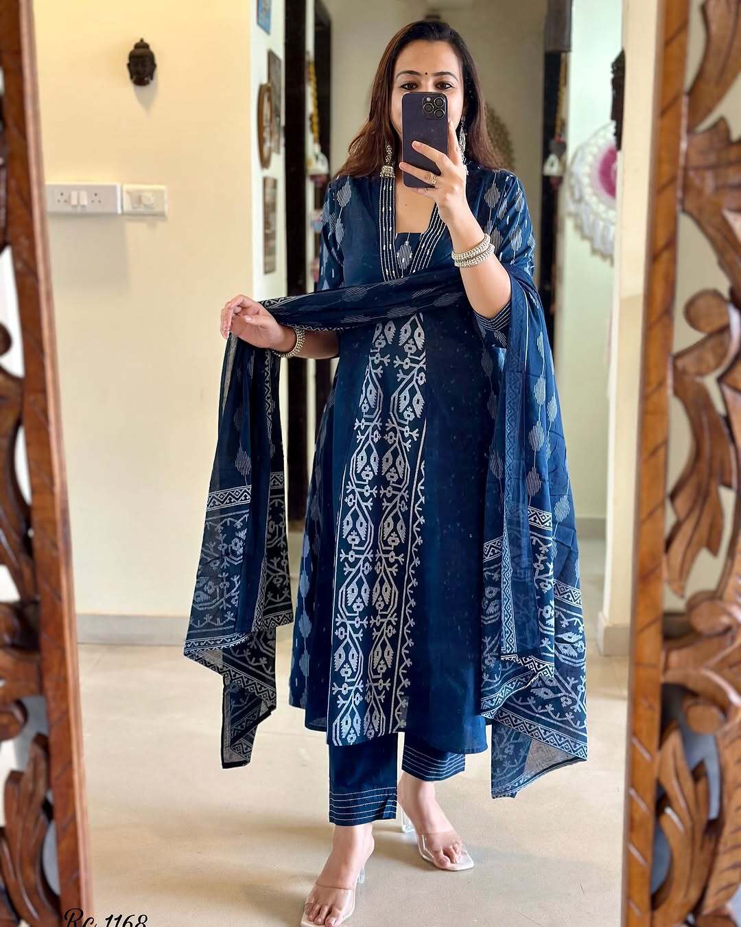 KUSUMA M-01 Voluminous Anarkali Suit Set