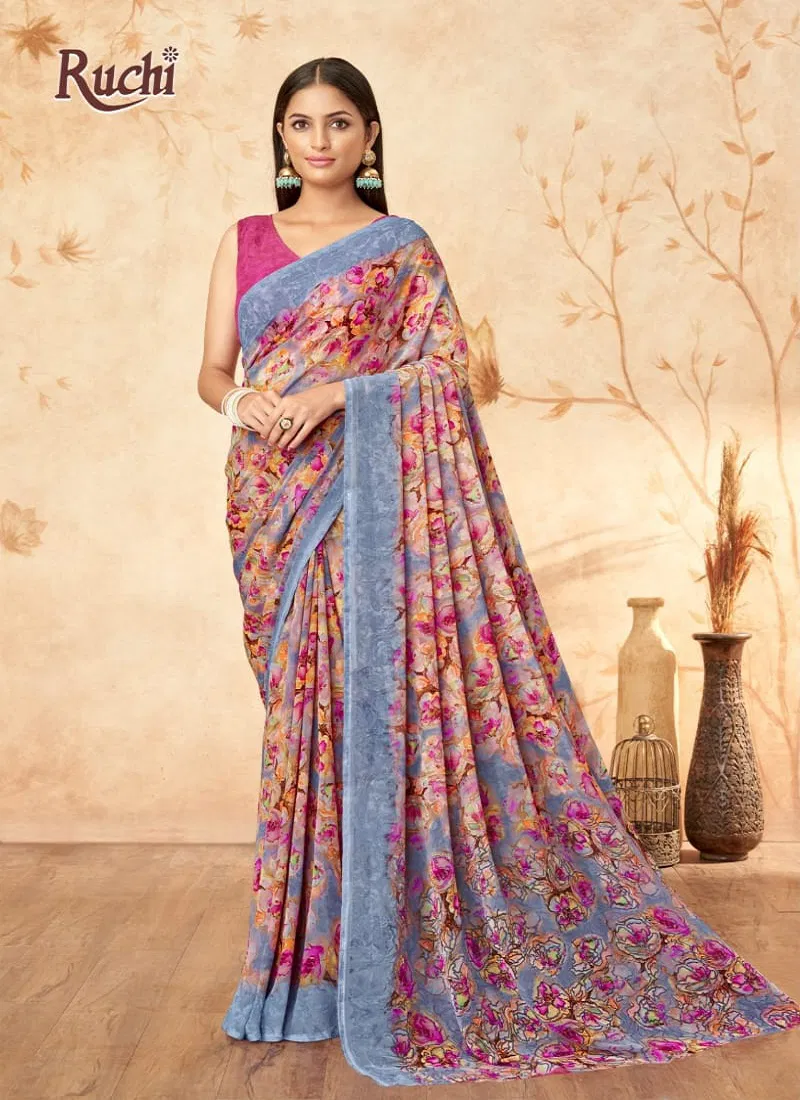 Ruchi Ragaa Georgette Vol 15 Daily Wear Wholesale Sarees collection