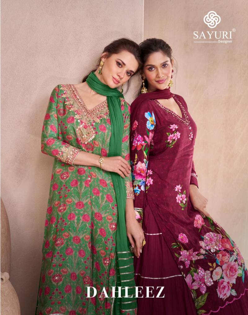 Sayuri Dahleez Designer Ready Made Collection