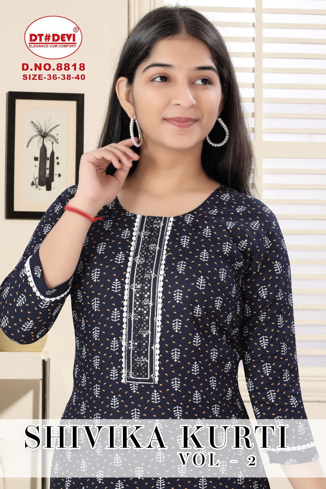 DT DEVI SHIVIKA KURTI VOL-2 RAYON PRINTED KURTI COLLECTION