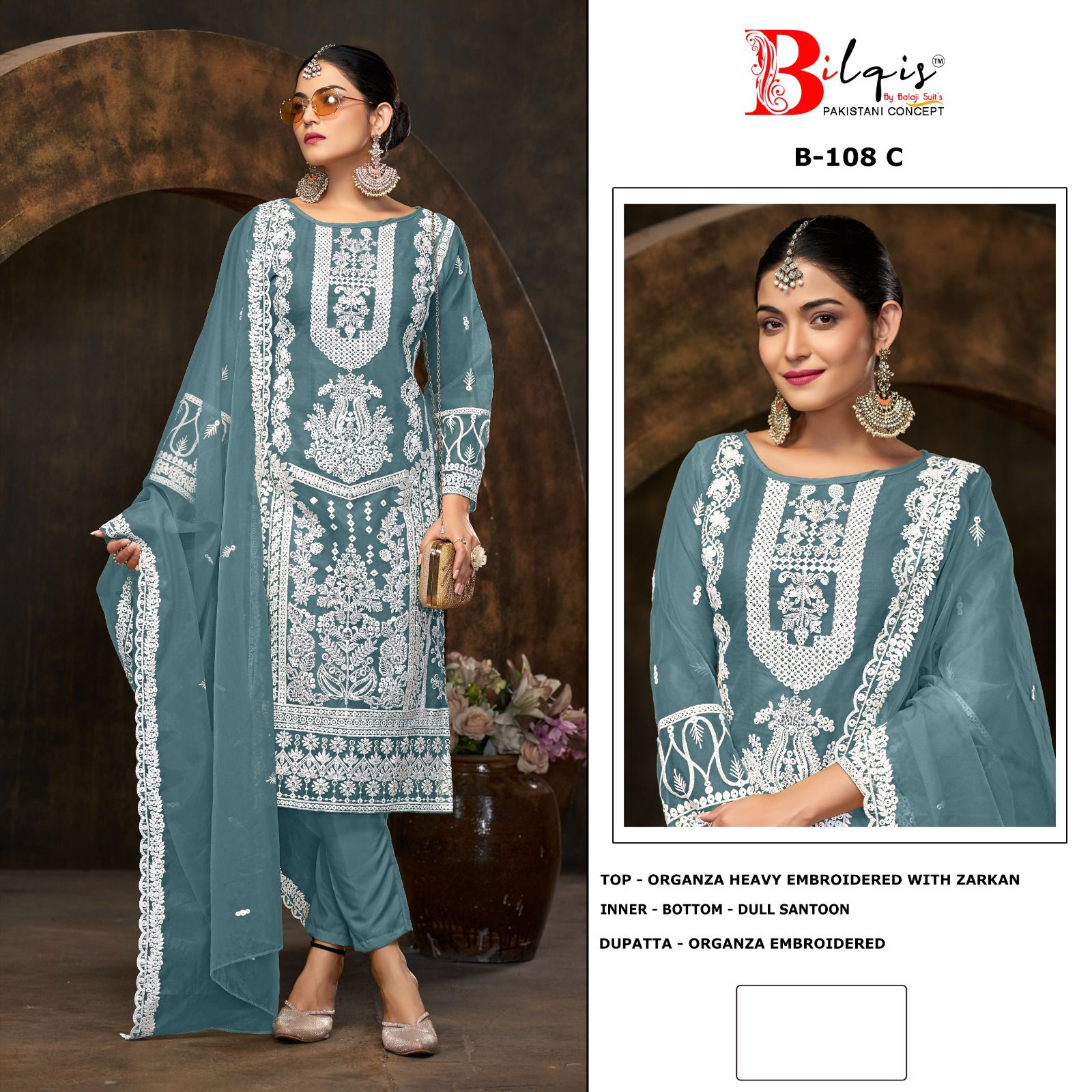 Bilqis B 108 A To D Pakistani Salwar Kameez Collection
