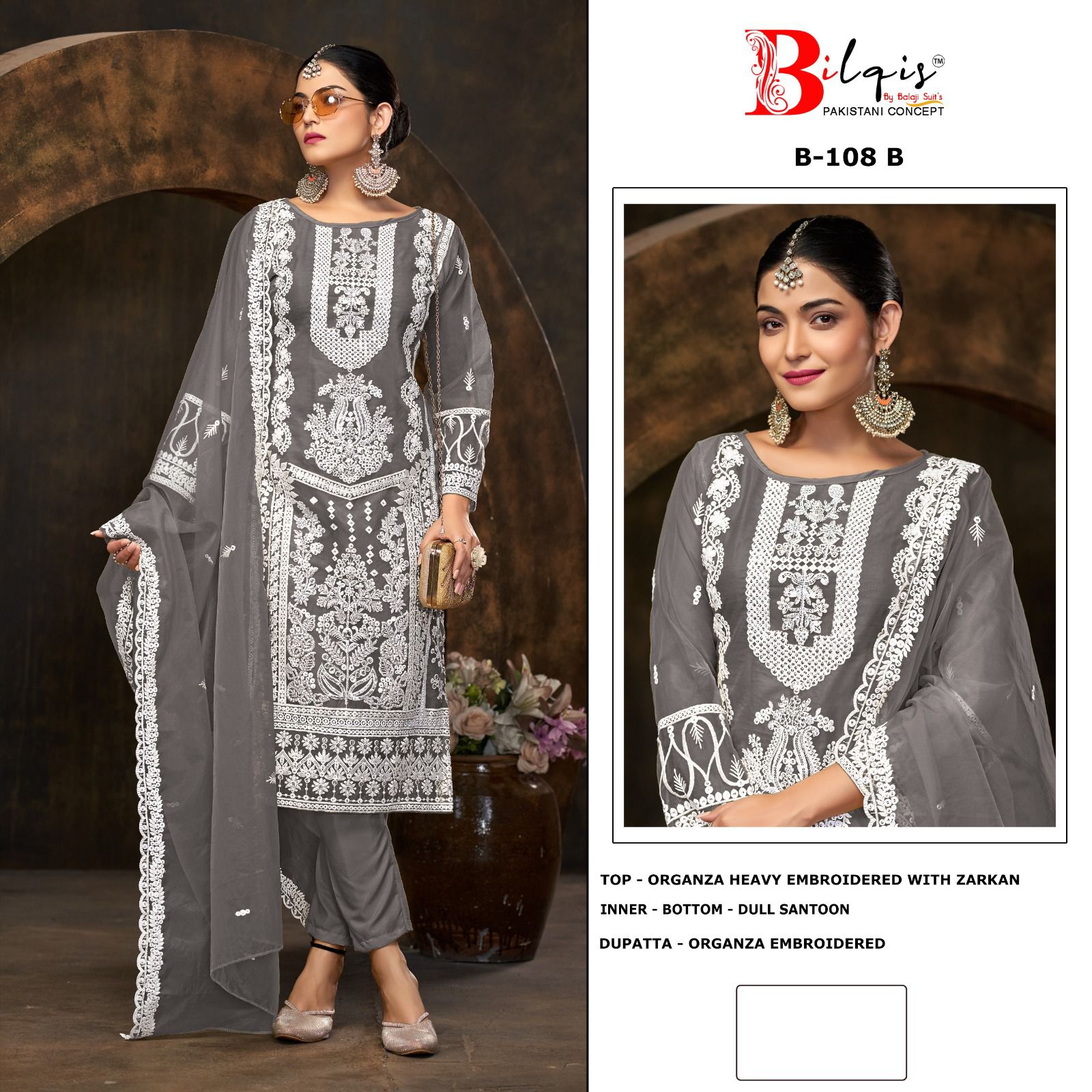 Bilqis B 108 A To D Pakistani Salwar Kameez Collection
