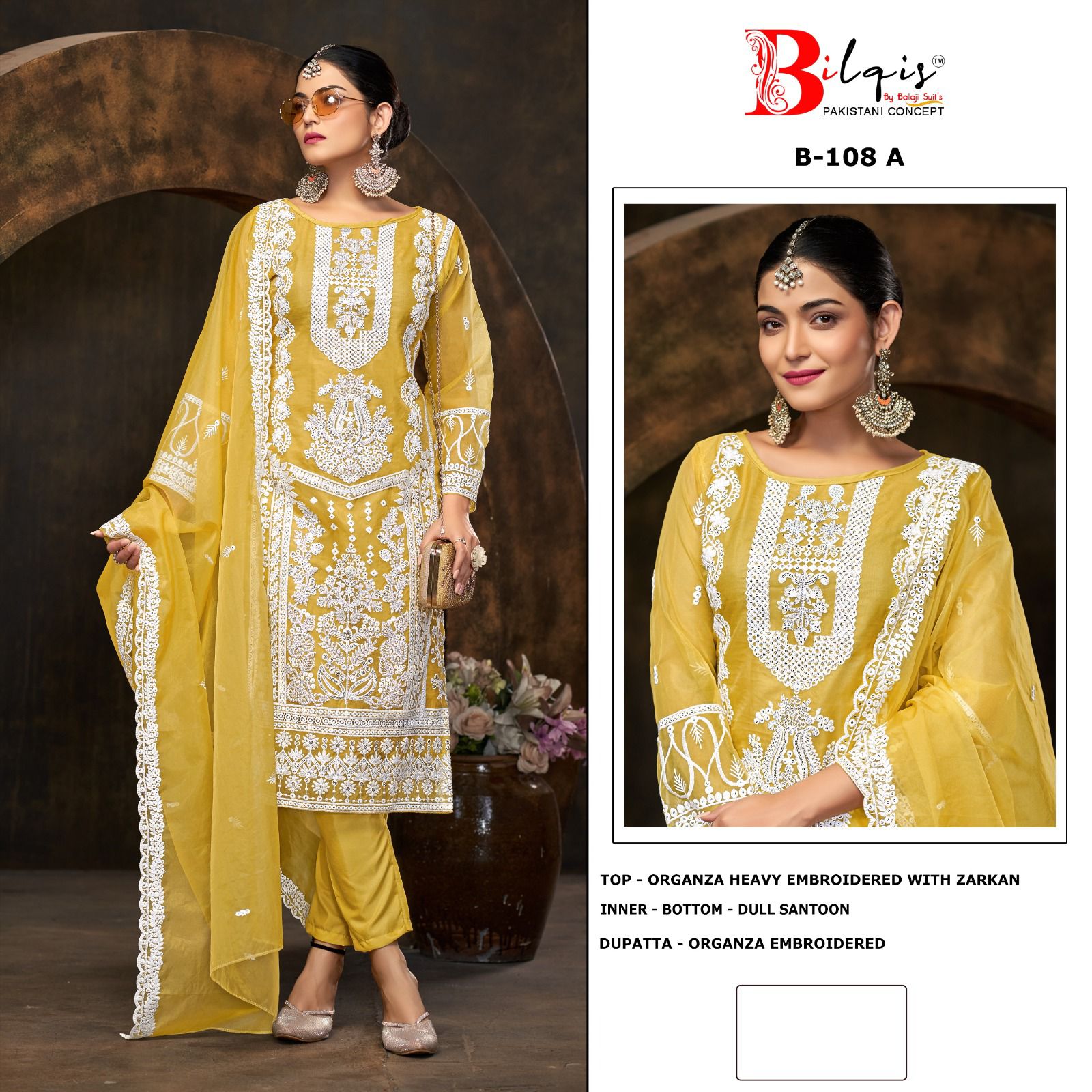 Bilqis B 108 A To D Pakistani Salwar Kameez Collection