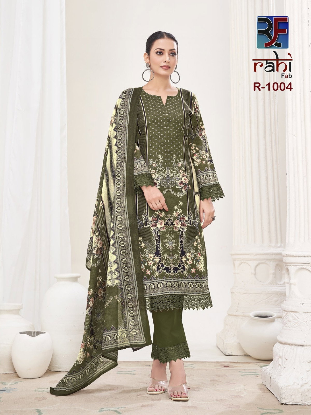 Rahi Rahabat Vol 01 Digitial Printed Karachi Dress Material