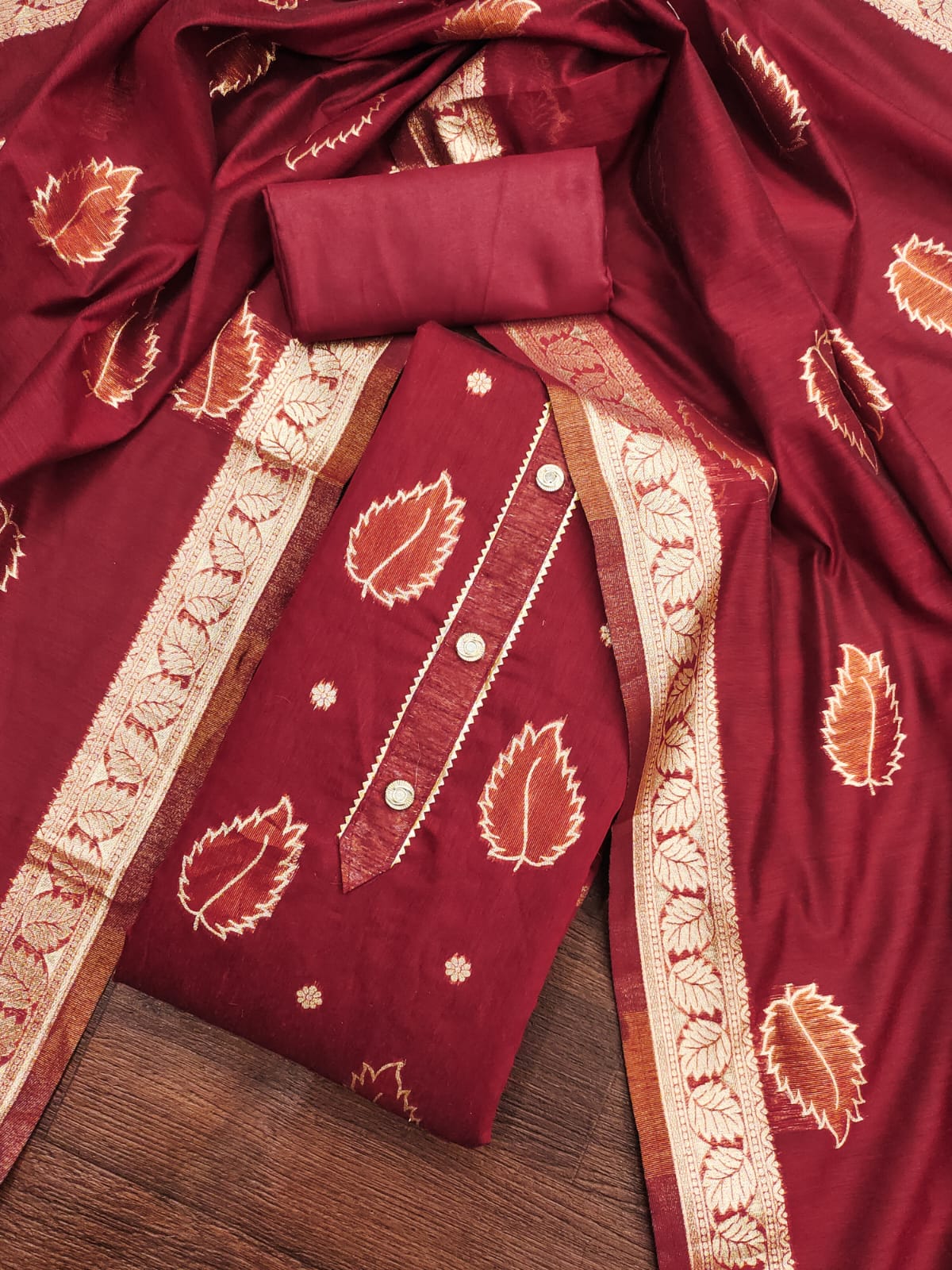 Simar 633 Simmer Jacquard Matching Dress Material Collection