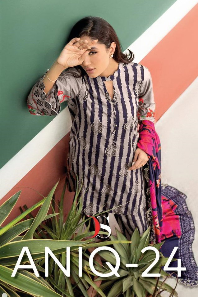 DEEPSY SUITS ANIQ 24 PURE COTTON SUITS