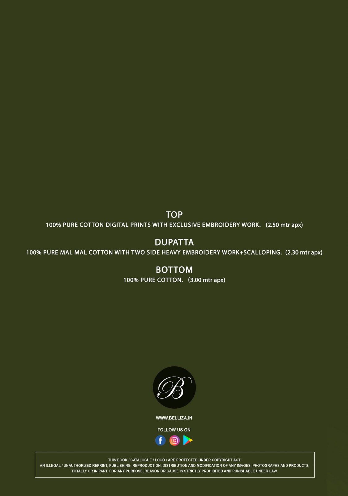 BELLIZA GUZARISH VOL 17 PREMIUM DESIGNER COLLECTION