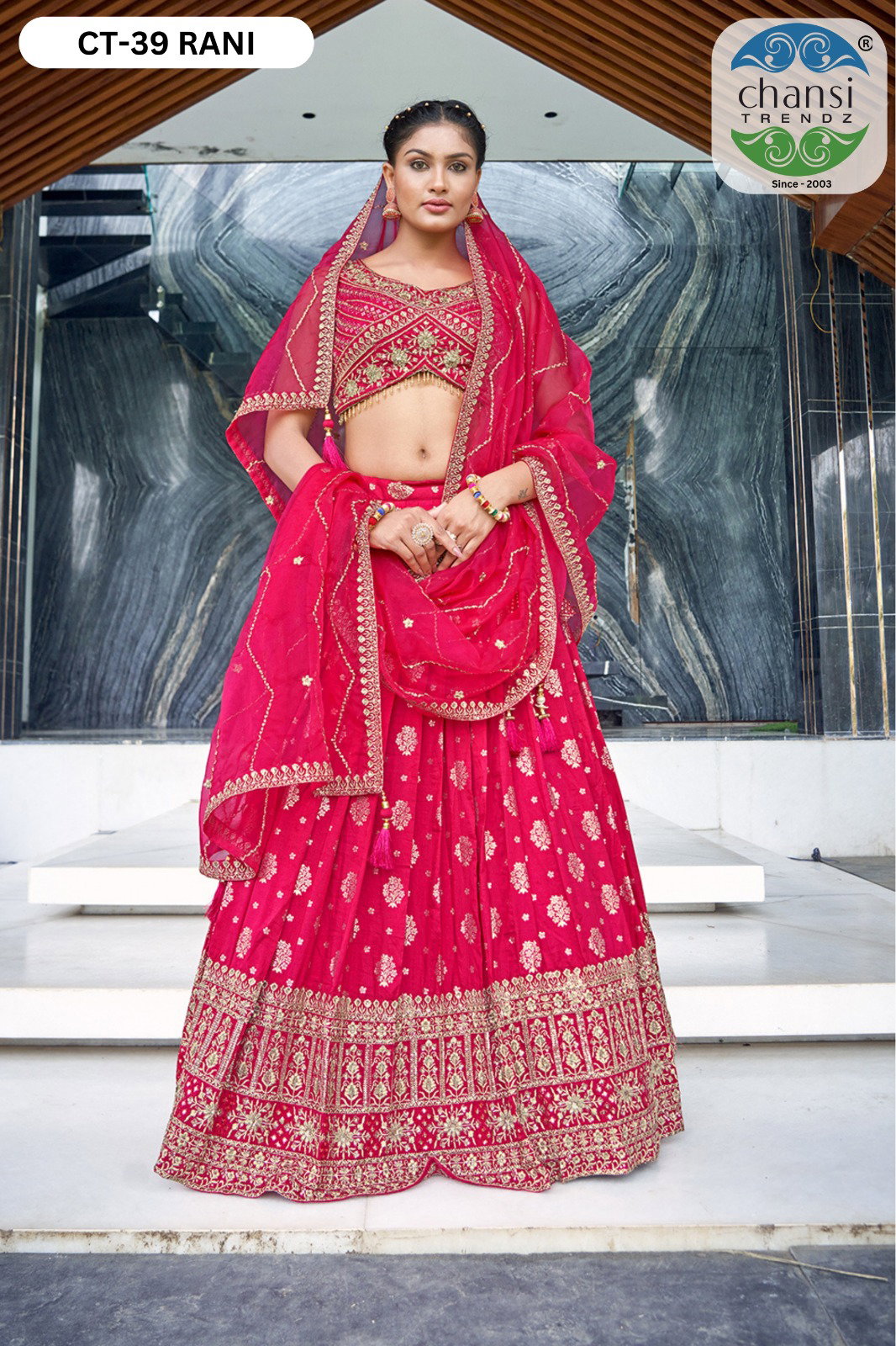 CHANSI TRENDZ 02- RANI LEHENGA COLLECTION