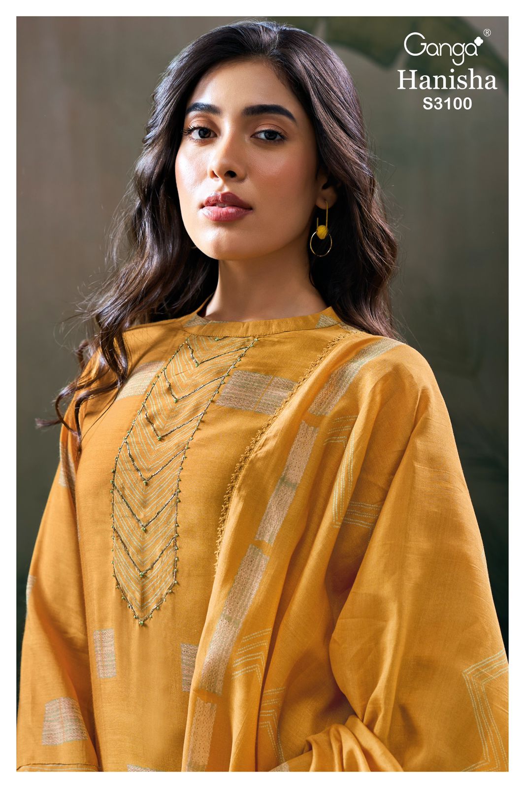 GANGA HANISHA 3100 PRINTED KURTIE SETS
