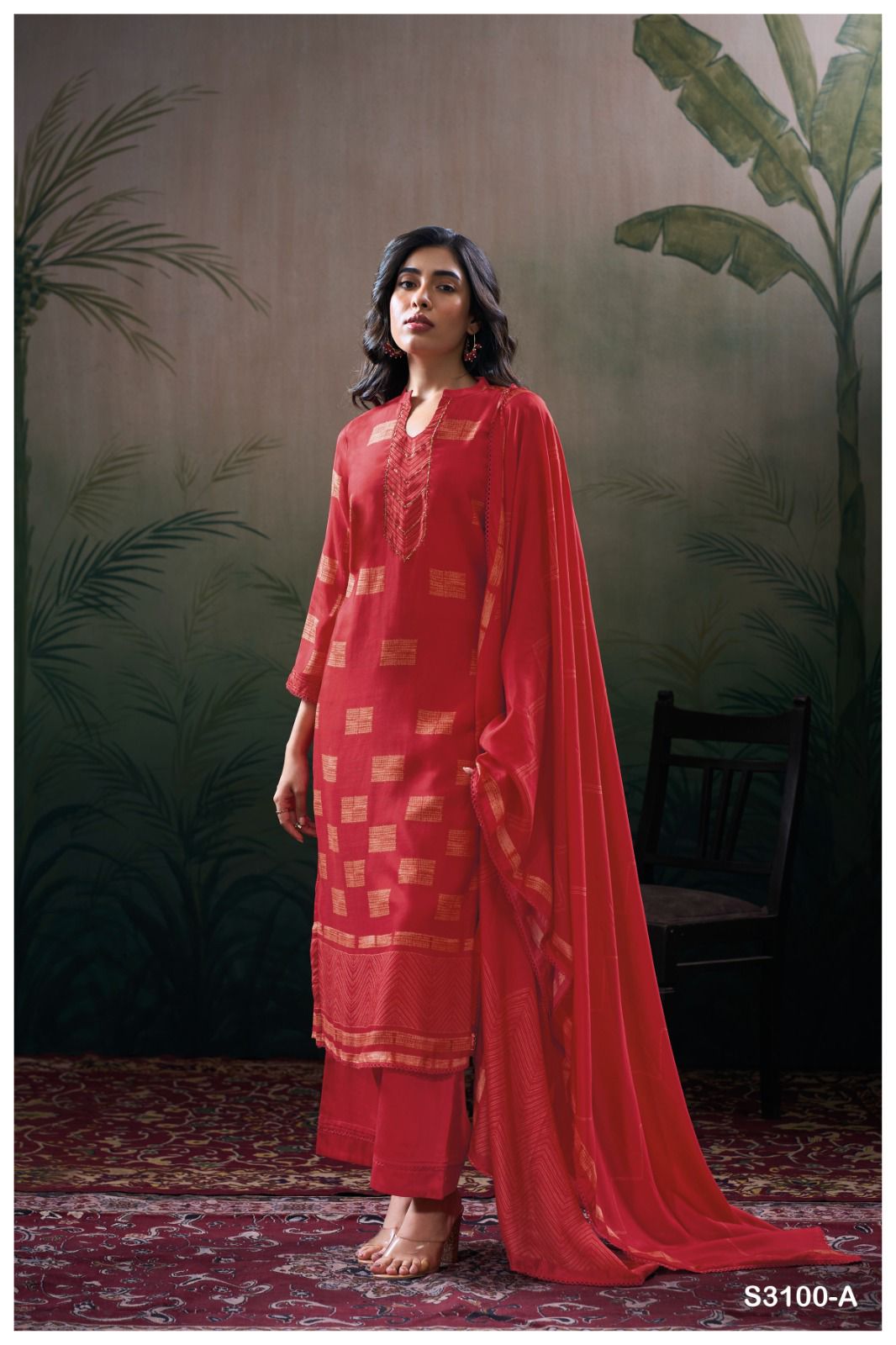 GANGA HANISHA 3100 PRINTED KURTIE SETS